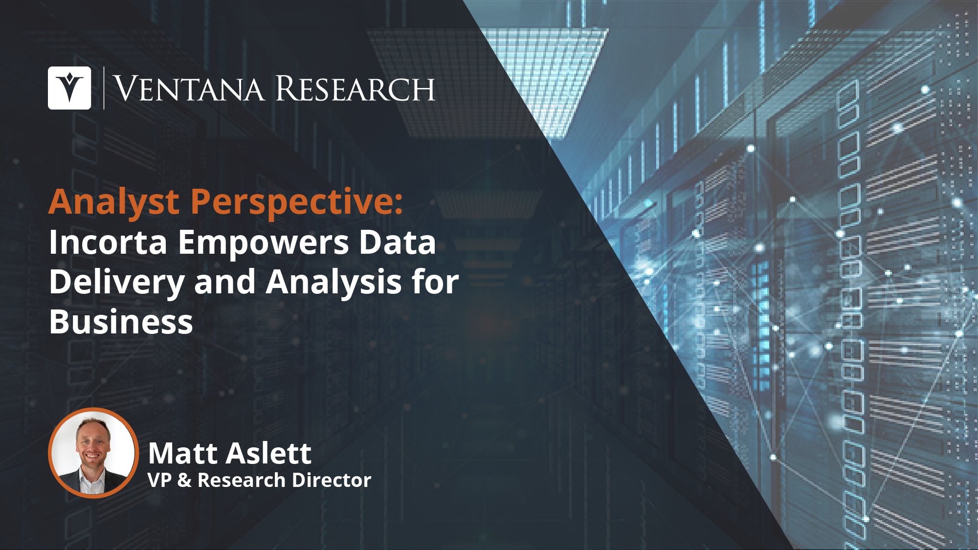 ISG_SW_Research's tweet card. Incorta’s unified data platform with real-time operational analytics capabilities delivers agile data processing to support informed decision-making