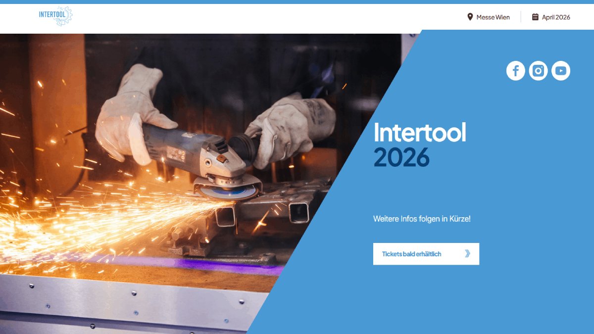 voxeljet's tweet card. Intertool 2026: Digitalisierung, Automatisierung und umfassendes Contentprogramm - alles unter einem Dach in der Messe Wels.