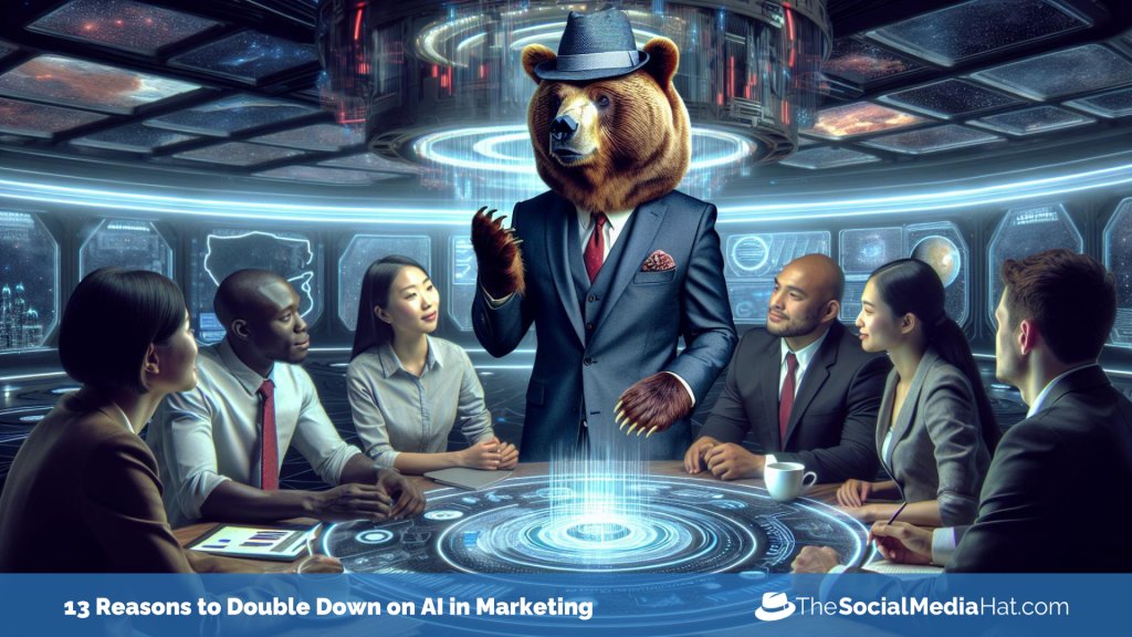 mike_allton's tweet card. You might think AI in marketing is another shiny object to be avoided - and you'd be wrong. This isn't just hype - it's a real shift.