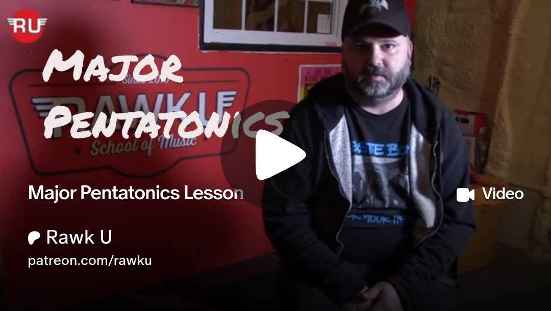 RawkU_PR's tweet card. Get more from Rawk U on Patreon