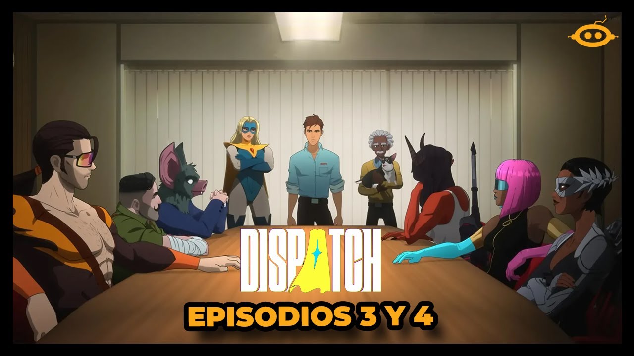 pixelesyrobots's tweet card. DISPATCH - Jugando Episodios 3 y 4