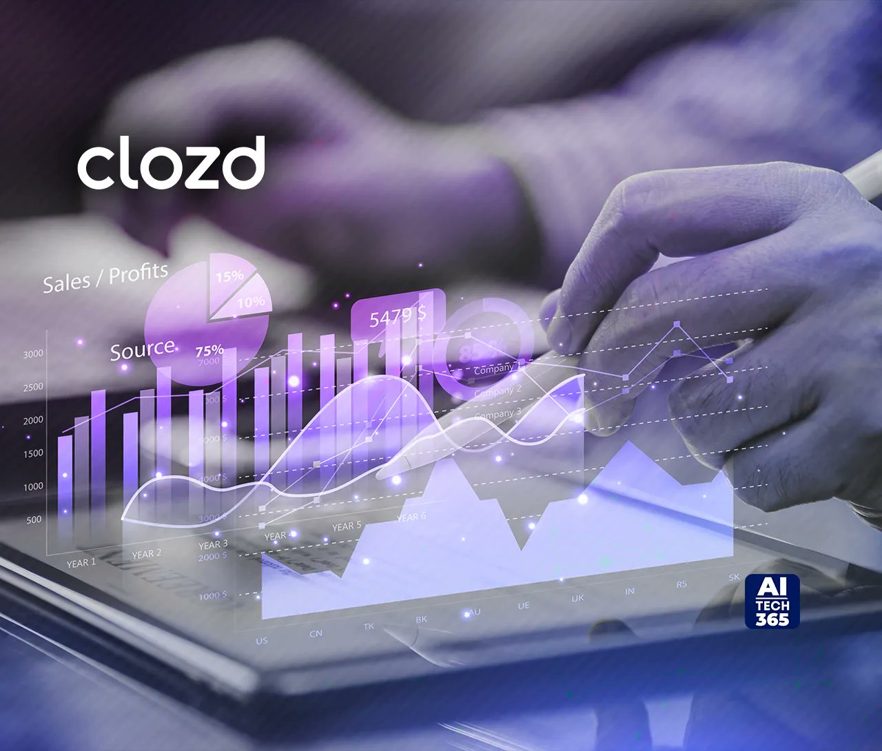 AITech365's tweet card. Clozd, the leading provider of win-loss analysis software, is excited to announce the launch of Ask Clozd,