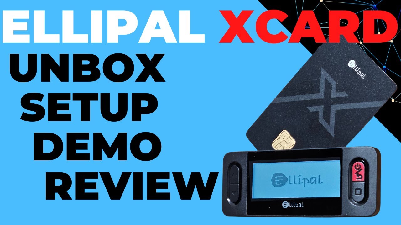 YTCryptoGuide's tweet card. Ellipal X Card - Simplicity meets Cold Seed Storage (Crypto Hardware...