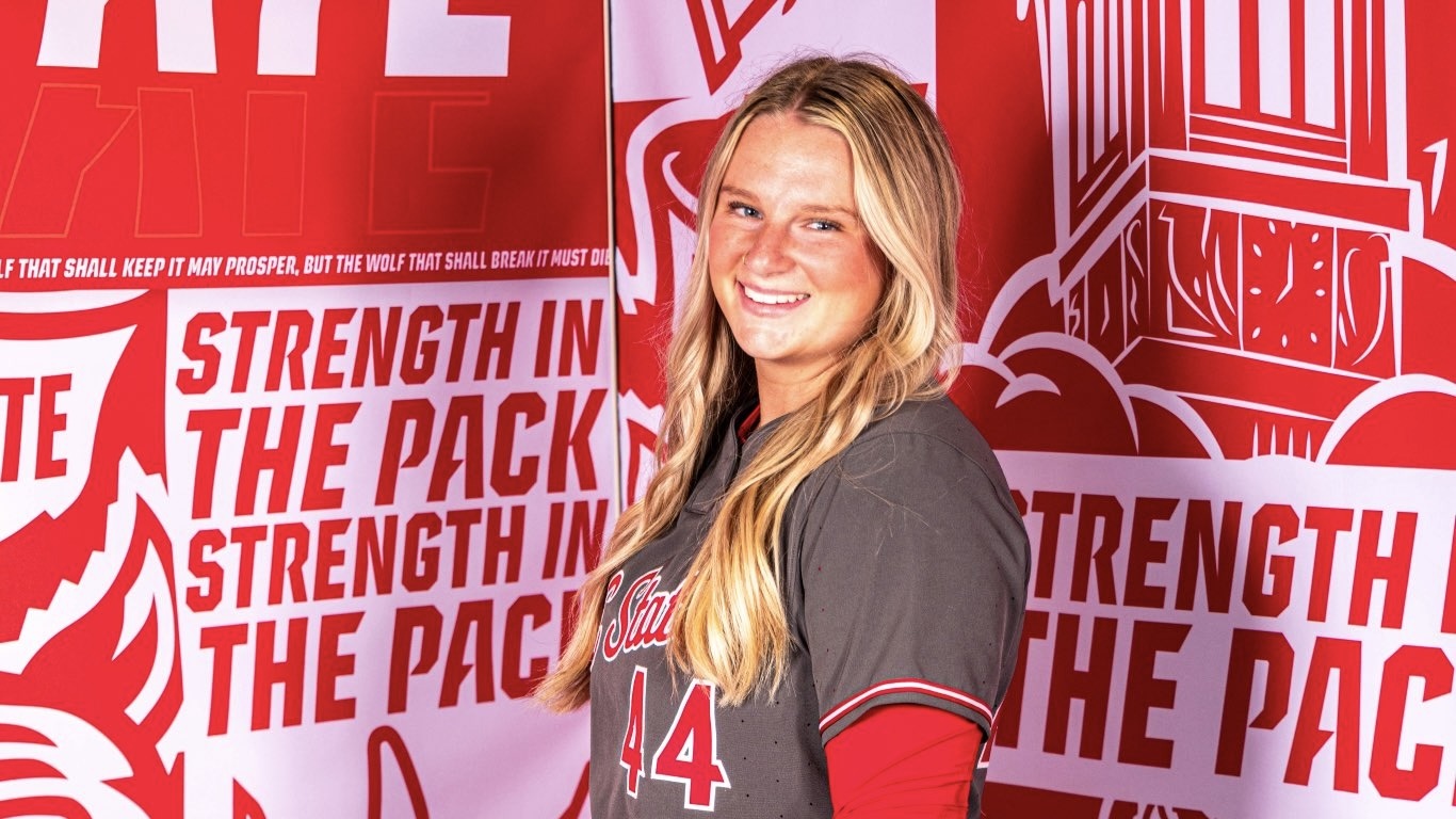 FastpitchWire's tweet card. It’s been a winding road, but pitcher Kadie Becker believes she’s finally found the right fit. After stops at Charlotte and South Carolina, she’s now heading to Raleigh to join Coach Lindsay Leftwich...