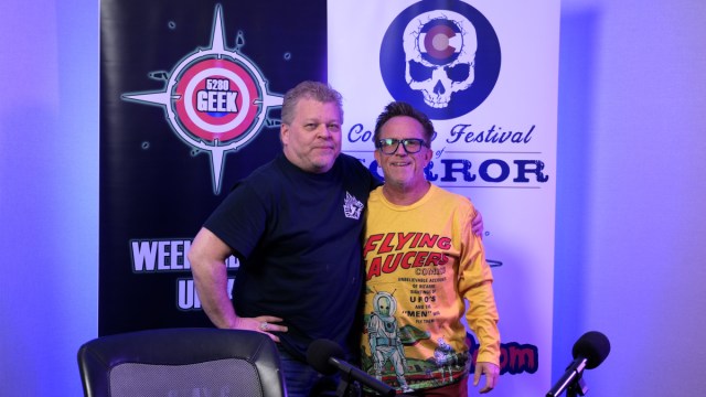 5280Geekme's tweet card. The wait is over! Here is the kickoff interview from the Colorado Festival of Horror featuring the kind and amazing Darren Ewing from Troll 2. So much fun as Smurf sits down to talk with the man wh…