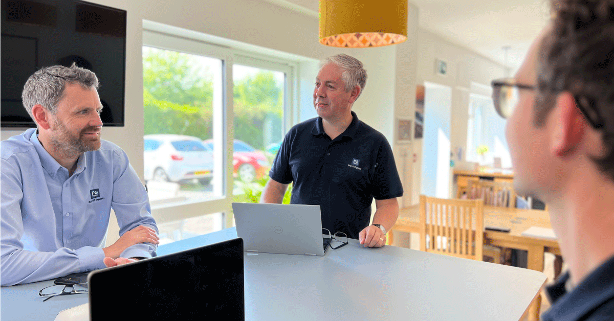 pstechmsp's tweet card. We are a friendly, jargon-free IT Support, Managed IT Services and Cyber Security team that can help your businesses solve IT, Cyber Security & Compliance challenges. Highly rated expert advice,...