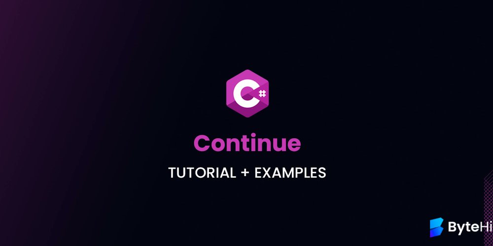 prod42net's tweet card. C# Continue Concept Understanding C# ‘Continue’ Statement The ‘Continue’...