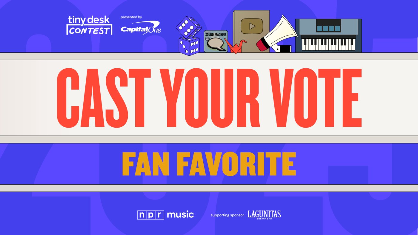 arlene1433's tweet card. Vote for your favorite independent artist in this year's Tiny Desk Contest.