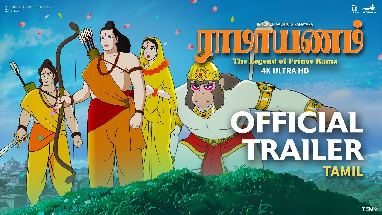nsitharaman's tweet card. Ramayana: The Legend Of Prince Rama | Official Tamil Trailer | 24th...