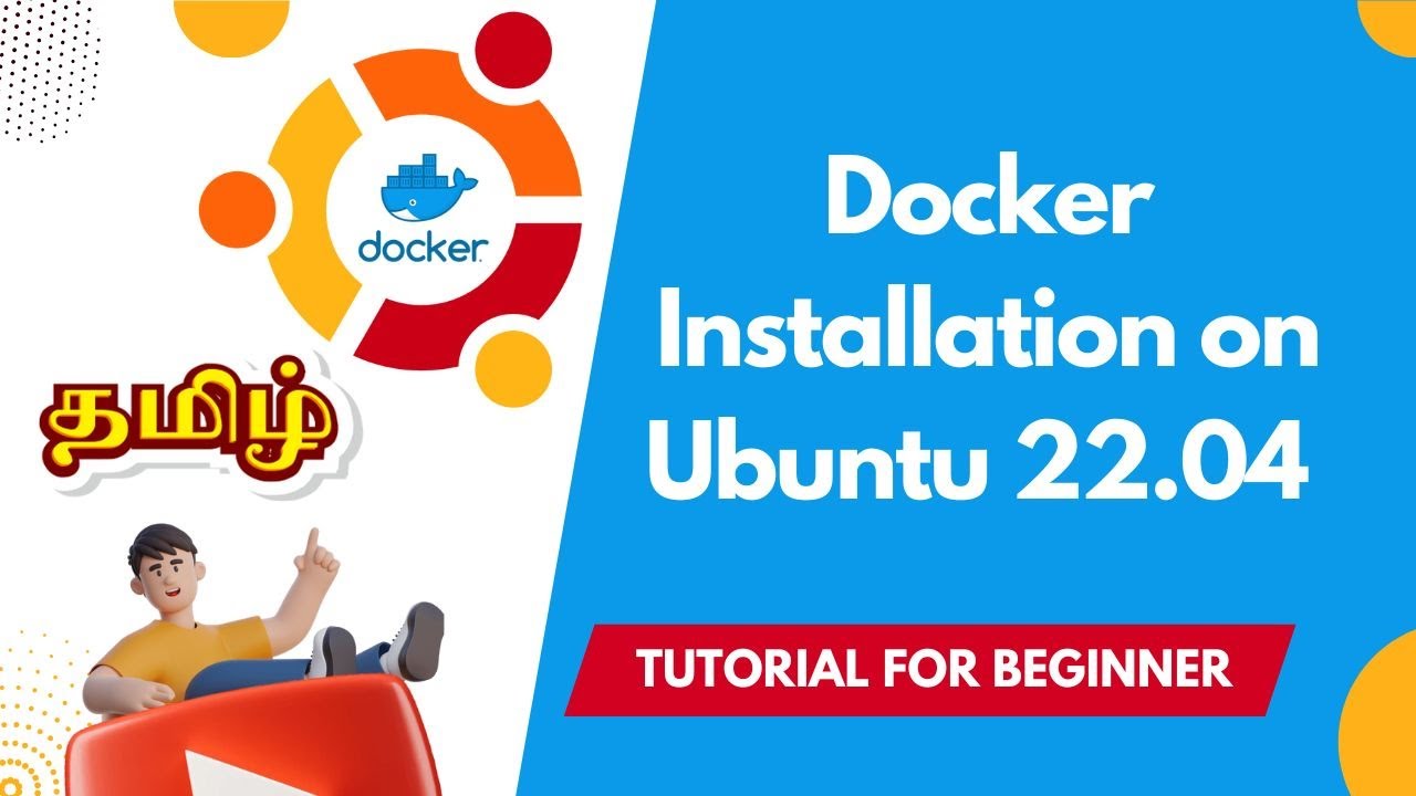 selvatechitops's tweet card. How to Install Docker on Ubuntu 22.04 | Step-by-Step Tutorial in...