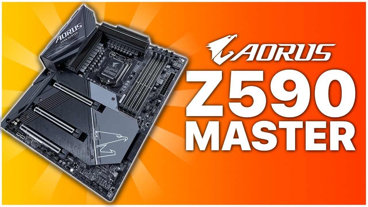 AORUS_BNLX's tweet card. GIGABYTE Z590 AORUS Master | MASTERLIJK Moederbord! (Overview)