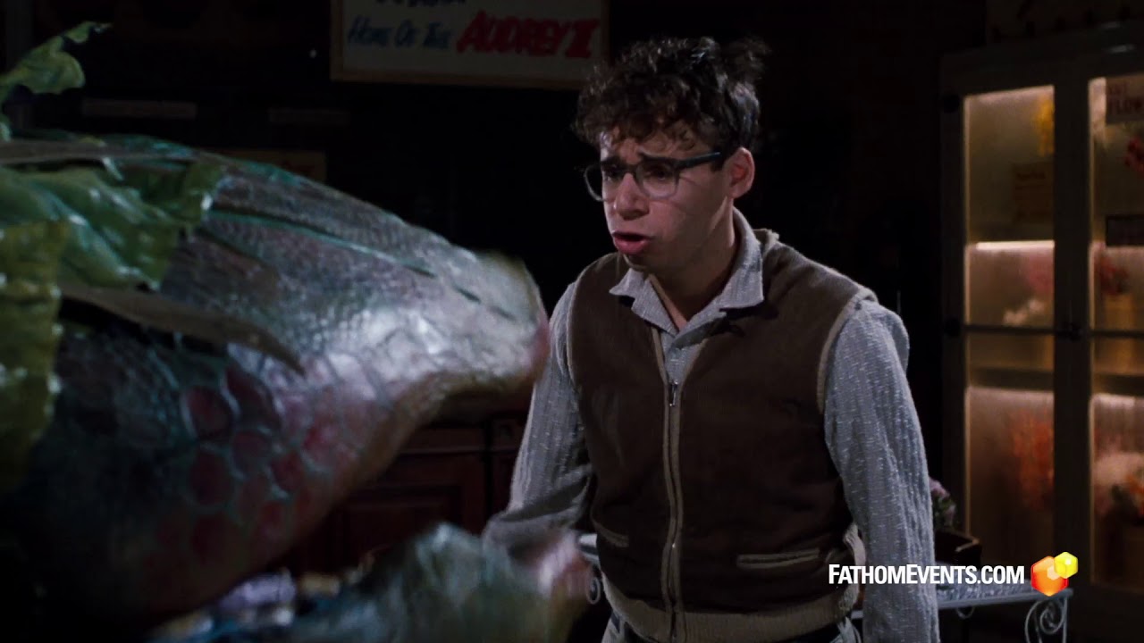 DevAtRest's tweet card. Little Shop of Horrors: The Director's Cut - "Feed Me, Seymour!" Clip