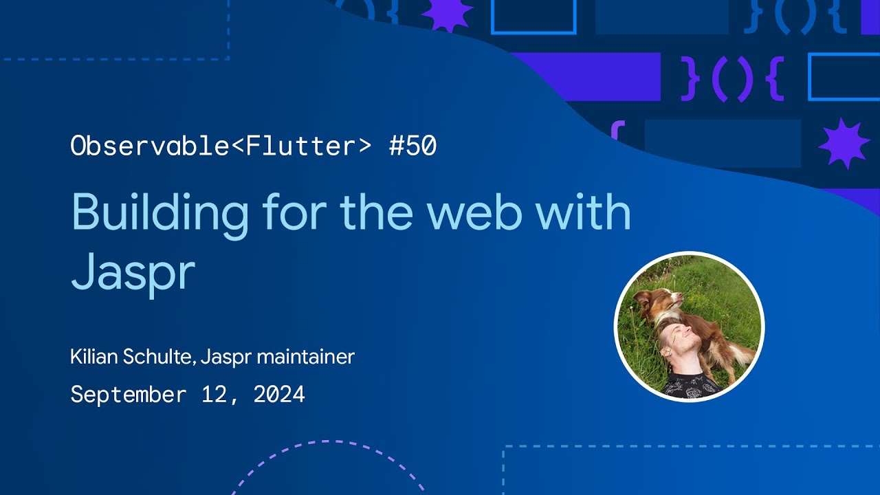 craig_labenz's tweet card. Building for the web with Jaspr | Observable Flutter #50