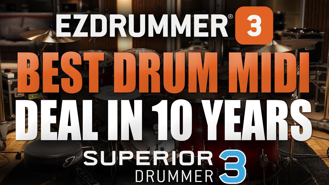 ShootieSchool's tweet card. Best Toontrack Drum Midi Deal in over 10 years EZDrummer 3 and...