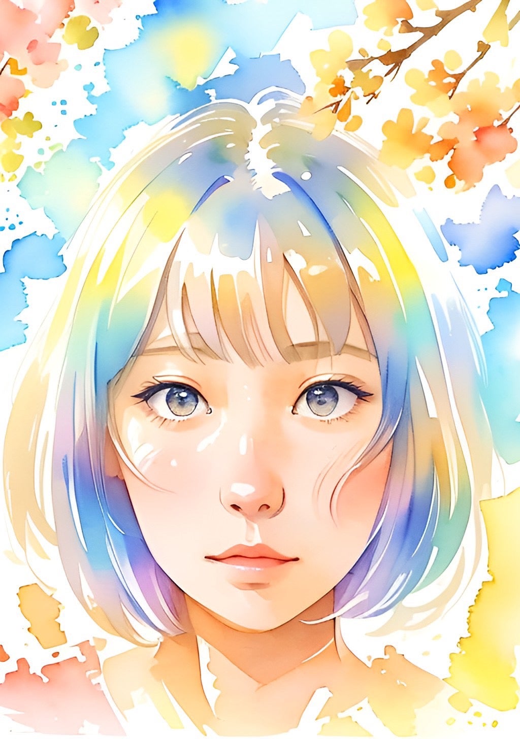 WebwriterC's tweet card. こんにちはウェブライタードットコムです。 イラストレーターのお友達に、似顔絵のイラストを描いてもらいました。こちらは春のイメージです カラフルでファンタジー …