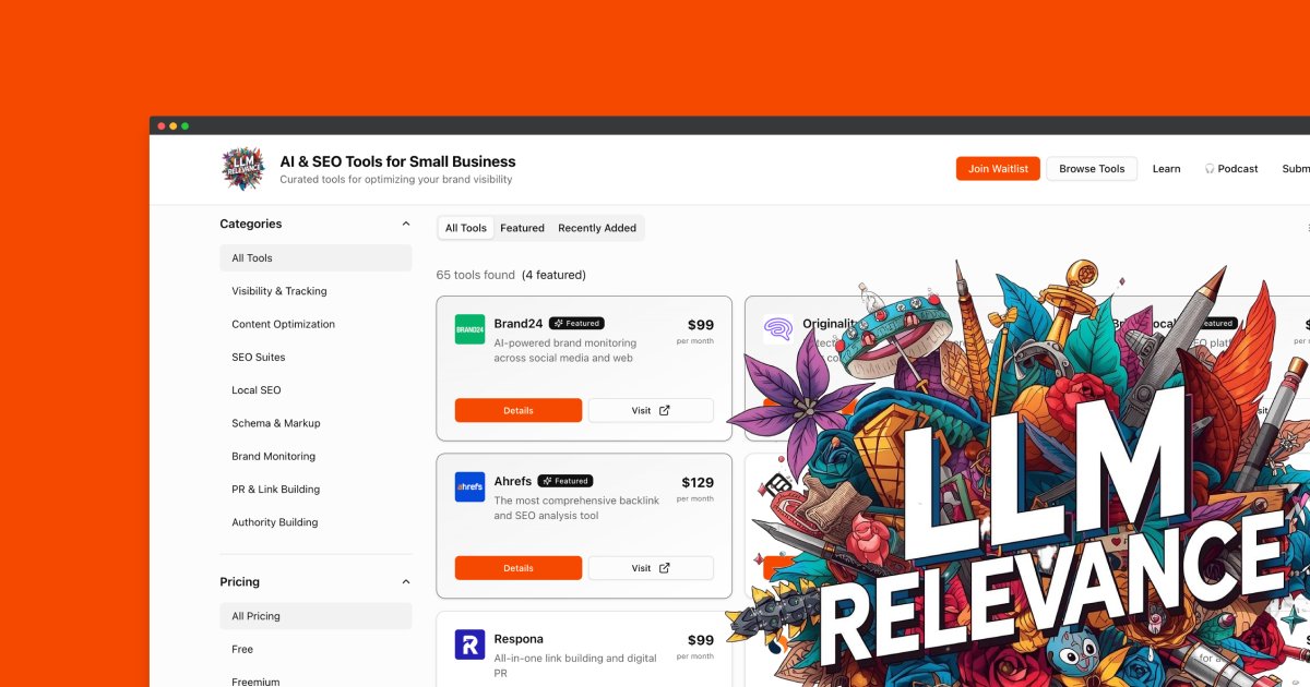 nicholaspatten's tweet card. Show up in ChatGPT, Claude and Perplexity with curated tools and step-by-step guides.