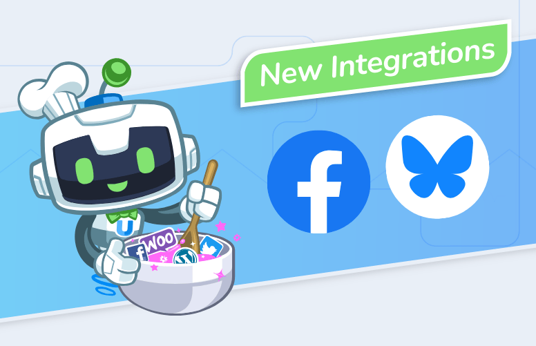 automatorplugin's tweet card. Uncanny Automator 6.4 introduces Facebook Lead Ads, Bluesky, and tons of powerful new triggers and actions for elearning, ecommerce, and user management.
