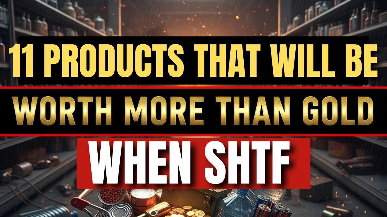 amoelcordero's tweet card. 11 Products That’ll Be WORTH MORE THAN GOLD When The Collapse Happens