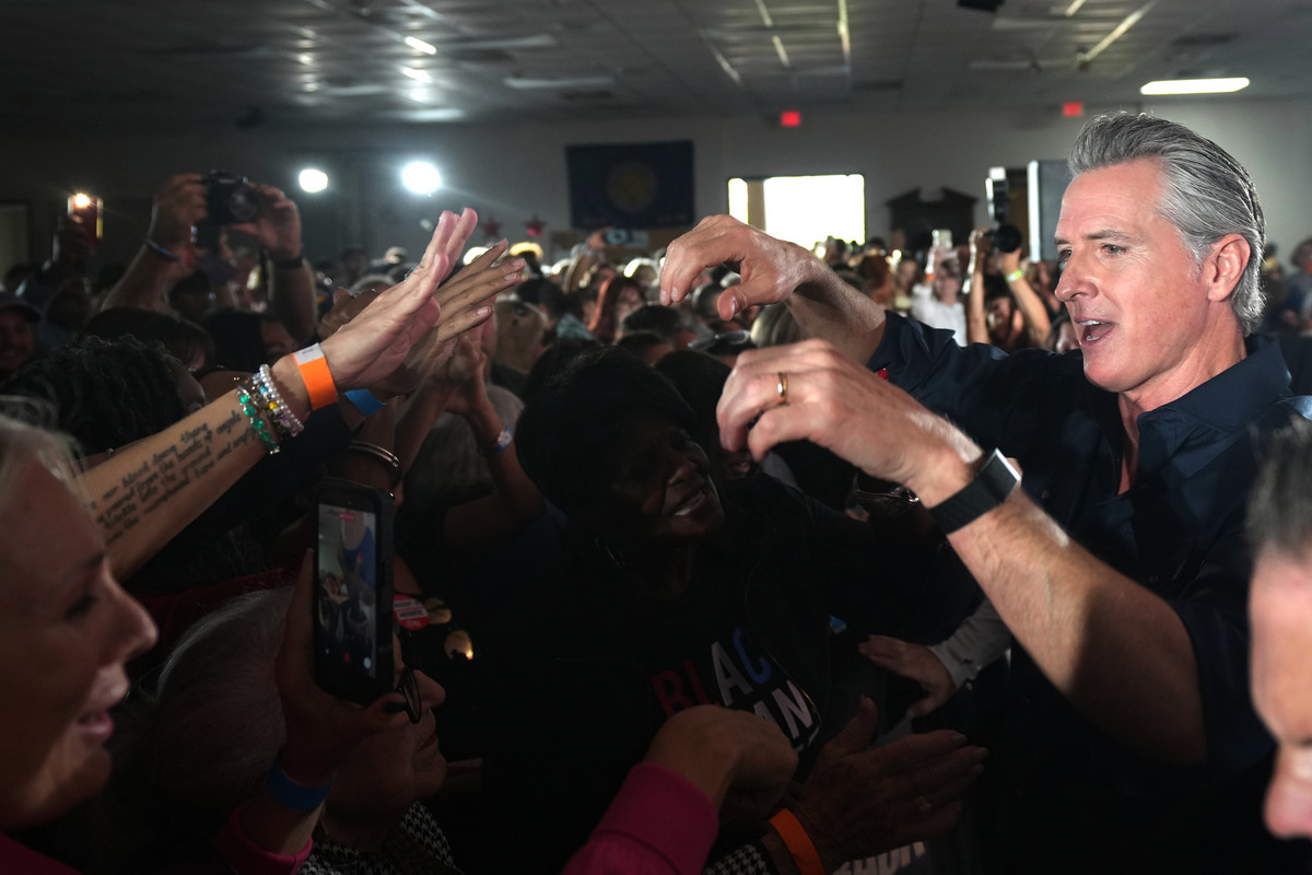 politico's tweet card. The California governor and likely 2028 presidential contender called on Democrats to keep turning out for critical races still on the horizon.