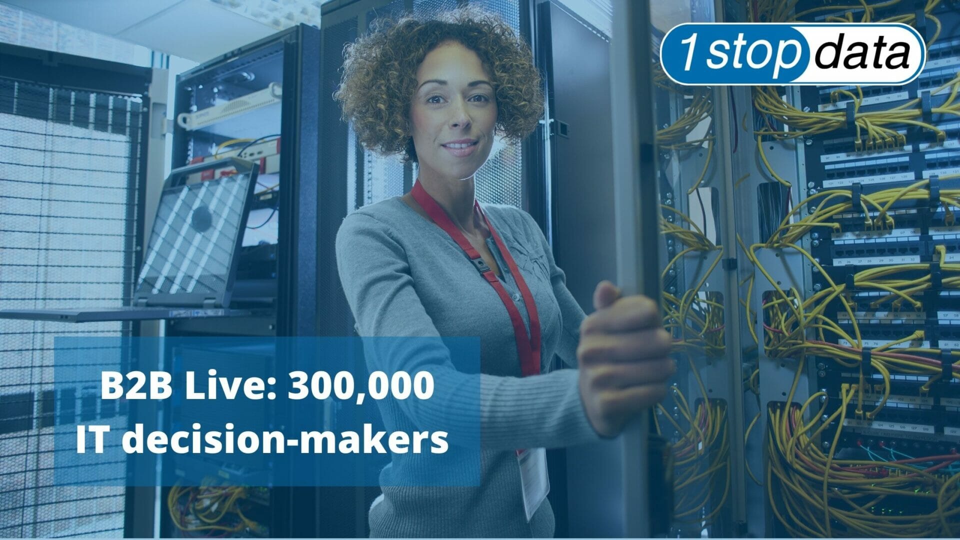 GNMEditor's tweet card. Here at 1 Stop Data, we have a vast (and growing) audience of over 300,000 IT Executives worldwide.