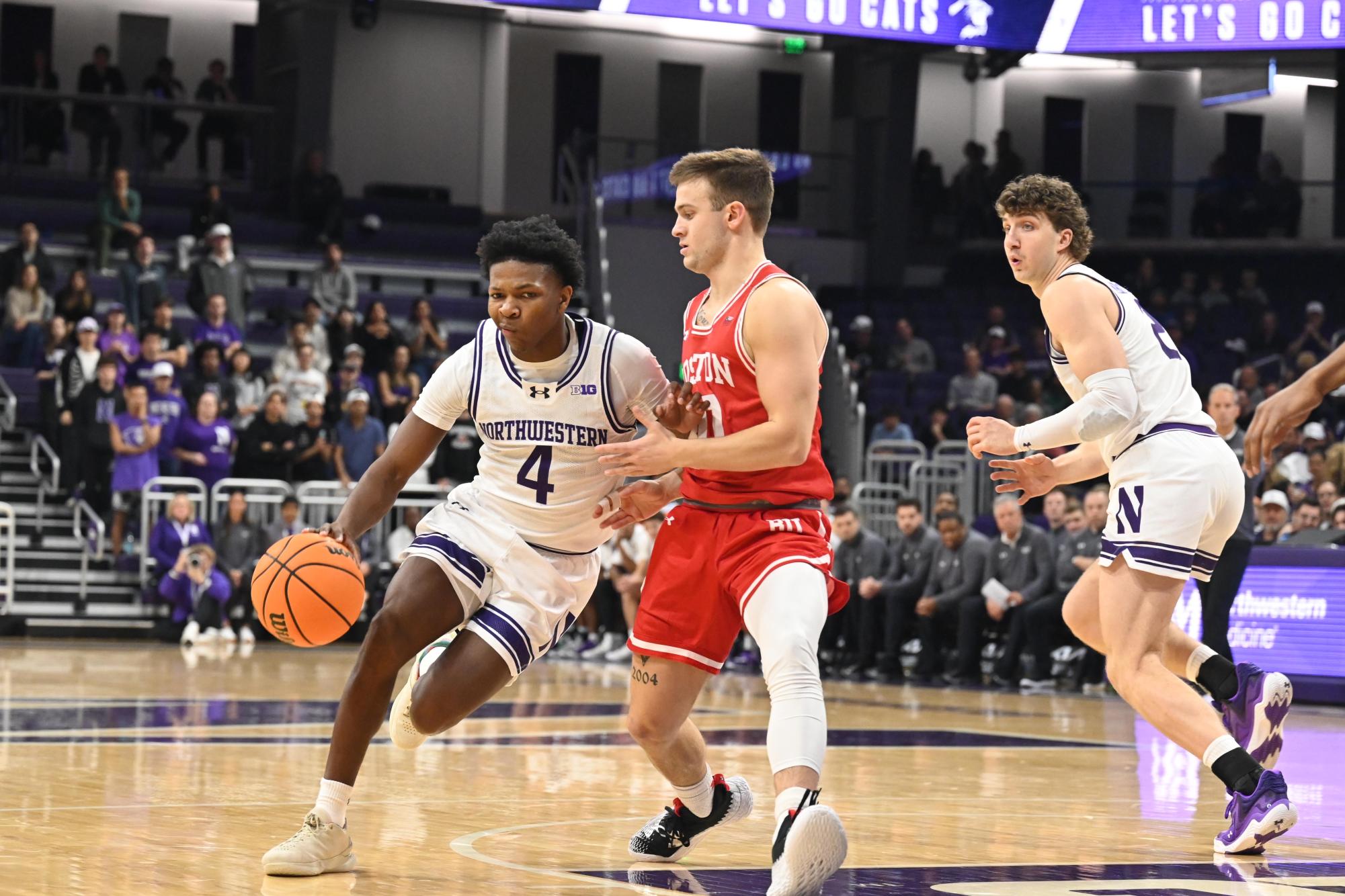 DailyNU_Sports's tweet card. South Florida transfer junior guard Jayden Reid has wasted no time accelerating Northwestern’s offensive pace from the first moment he stepped on the floor for a Friday evening thrashing of Boston...