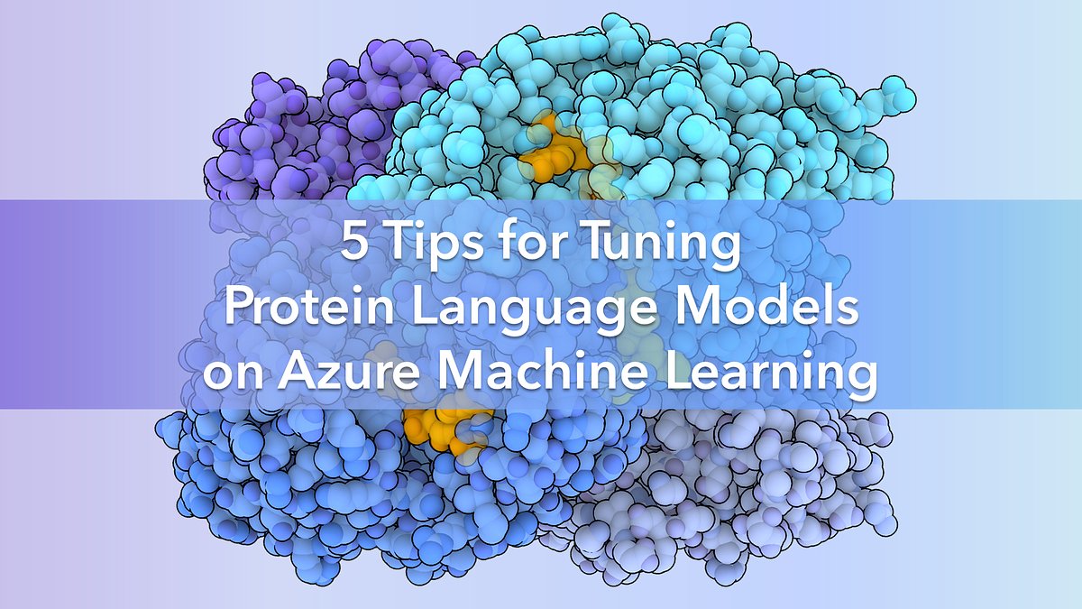 AzureWeekly's tweet card. Protein Language Models (PLMs) are ramping up as the next frontier in AI-assisted drug design.