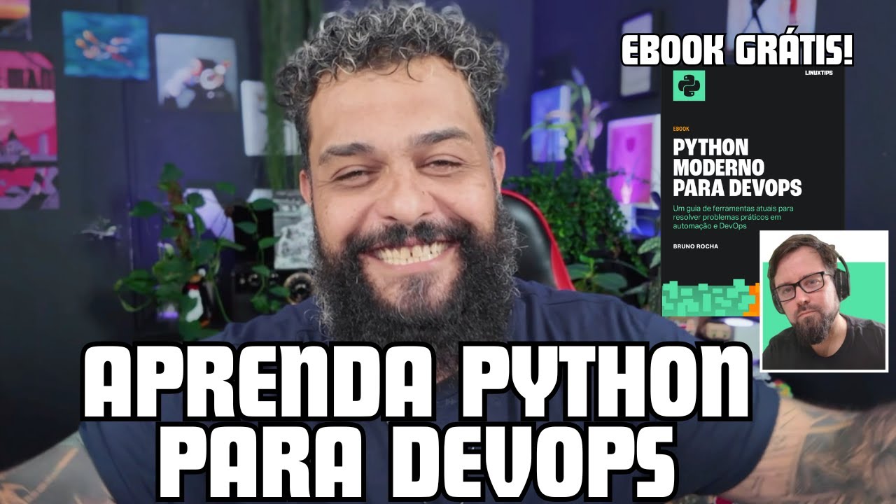 badtux_'s tweet card. Quer aprender DevOps com Python? Veja como agora! @codeshowbr