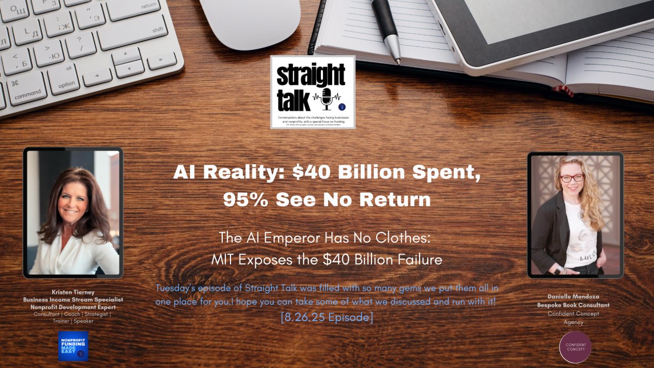 IncomeStreamDev's tweet card. The AI Emperor Has No Clothes: MIT Exposes the $40 Billion Failure This article was created from our latest Straight Talk podcast and the research that went into preparing for the episode. All we...