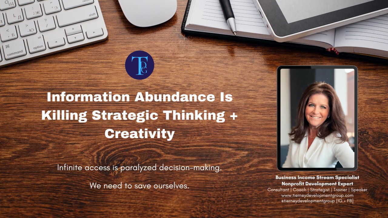 IncomeStreamDev's tweet card. Infinite access is paralyzed decision-making We live in an unprecedented age of information abundance, yet strategic thinking has never been scarcer. Business leaders today have access to more data,...