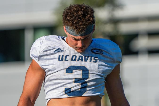 UCDfootball's tweet card. DAVIS, Calif. – In the seventh installment of the season preview series, assistant coach Kevin Burke breaks down the Aggie running backs.