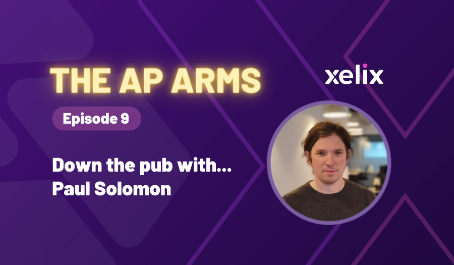 Xelix_AI's tweet card. Following the release of Helpdesk, Xelix’s brand new Gen AI tool for P2P, we invited Head of Data Science, Paul Solomon, to join us down The AP Arms.
