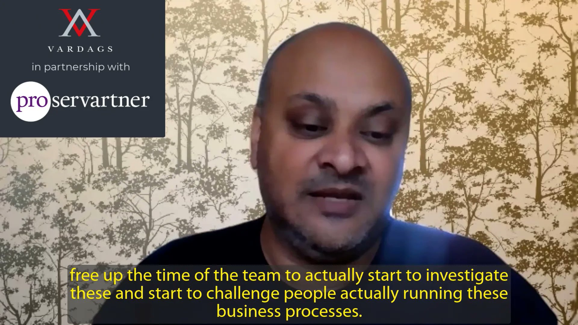 Proservartner's tweet card. Vardags Discusses Micro-Automation