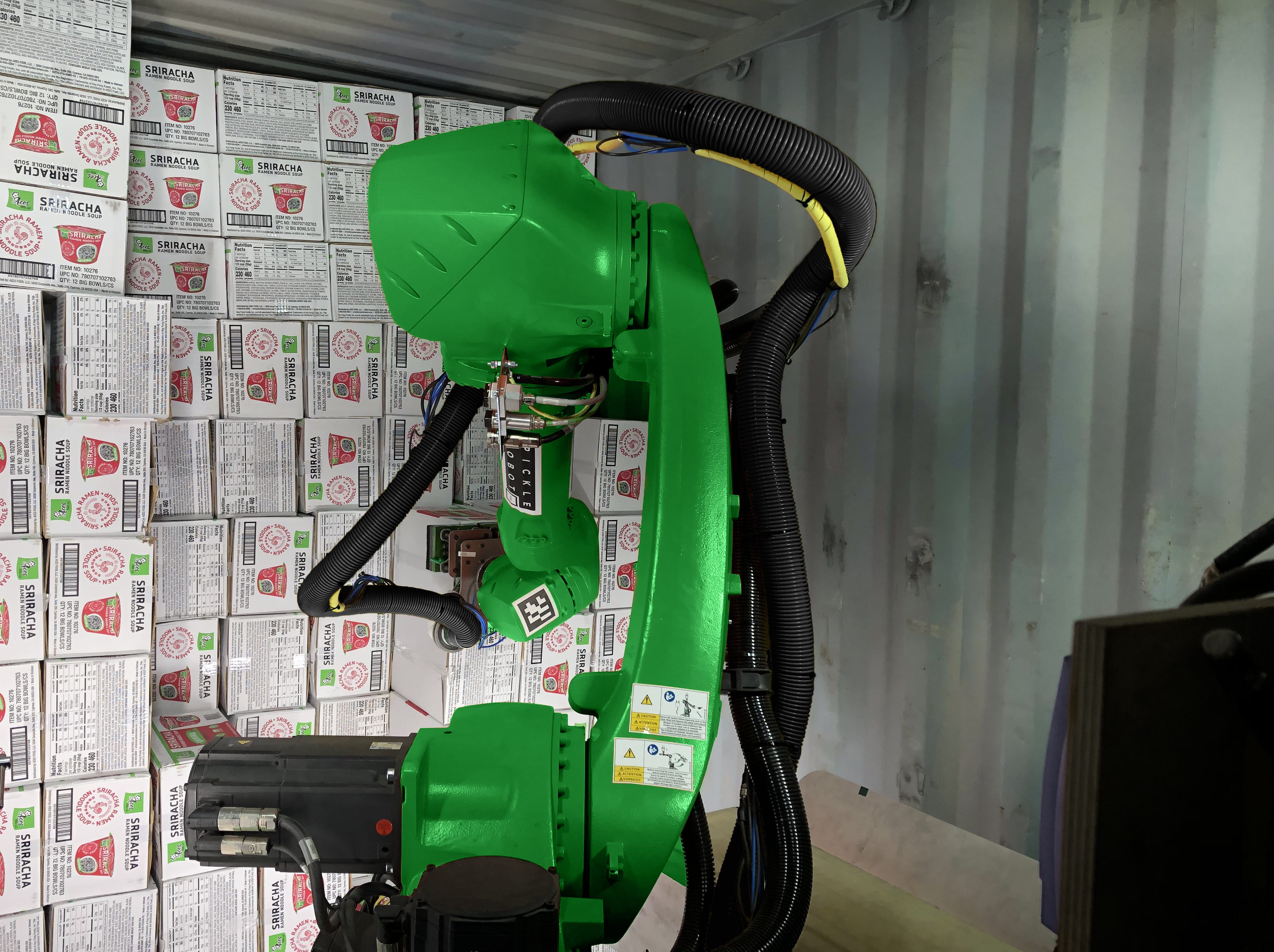 pickle_robot's tweet card. Today Pickle is announcing a $26 million Series A raise led by Ranpak, JS Capital, Schusterman Family Investments and Catapult Ventures.