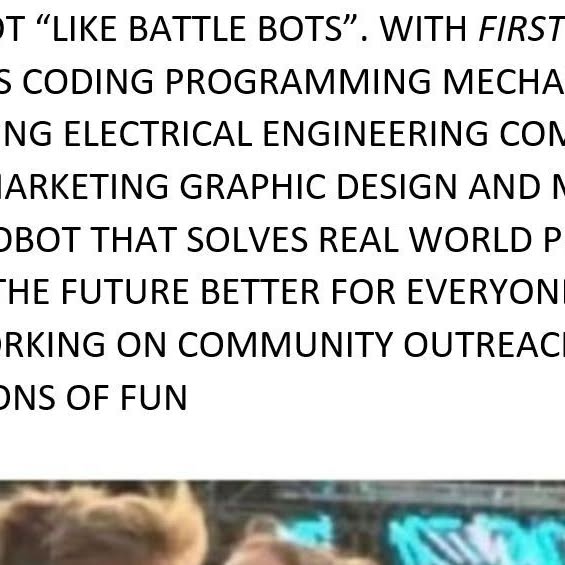 potterrobotics's tweet card. FIRST (@first_official_) • Instagram photo