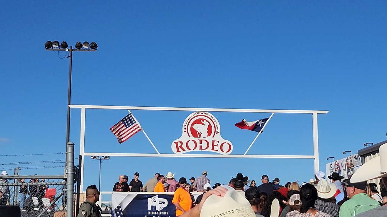 Proman56NP's tweet card. Rodeo Vibes & Windy Good Times at the 91st Big Spring Cowboy Reunion!