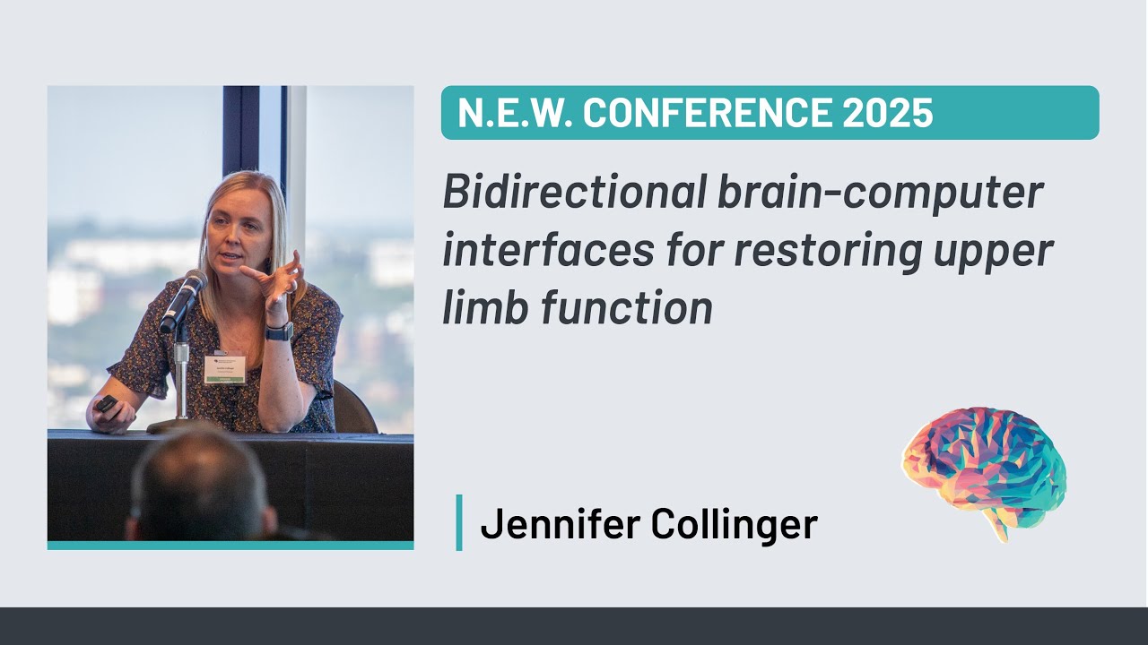 AphasiaLab's tweet card. N.E.W. Conference 2025 | Jennifer Collinger: Bidirectional brain-co...