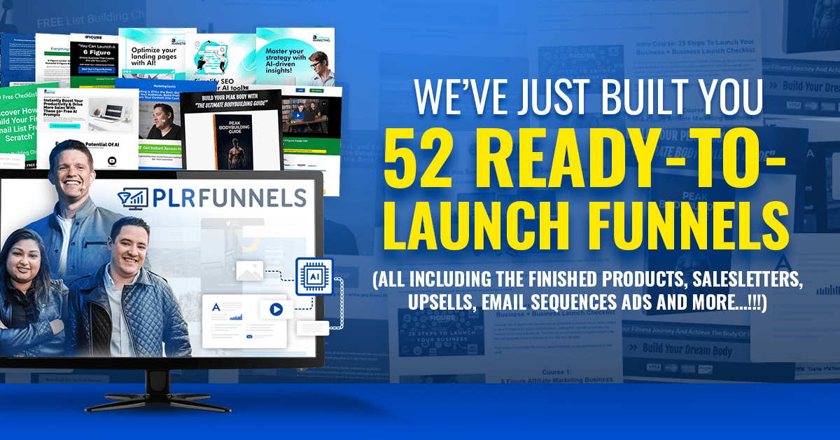 Makoko67745428's tweet card. We’ve Just Built You 52 READY-TO-LAUNCH Funnels (All Including The FINISHED Products, Salesletters, Upsells, Email Sequences Ads And More…!!!)