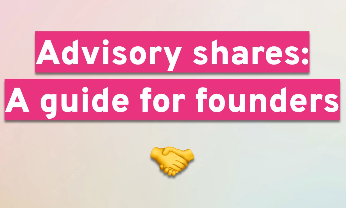 OpenVC_'s tweet card. In the tech startup sphere, advisory shares are a double-edged sword. Let's venture into the realm of startup advisory shares, addressing the whys, whos, and how muchs.