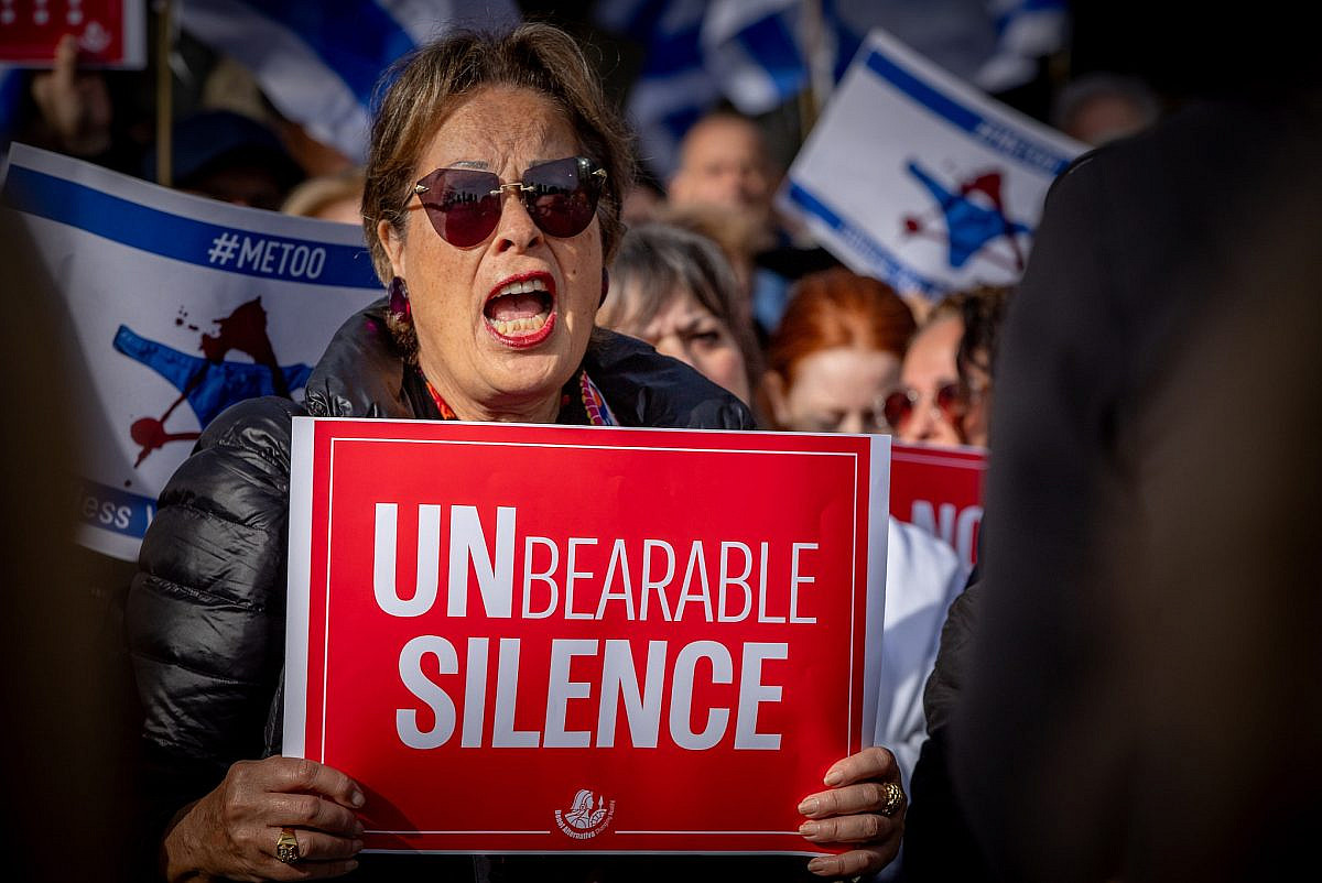 972mag's tweet card. Despite mounting evidence of gender-based crimes, Israeli and international women’s groups have largely ignored or denied the UN’s damning new report.