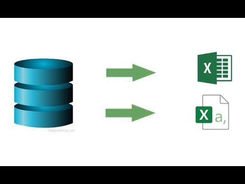 freewilly032005's tweet card. Export MSSQL, Oracle, MySQL Postgres data to Excel and CSV using...