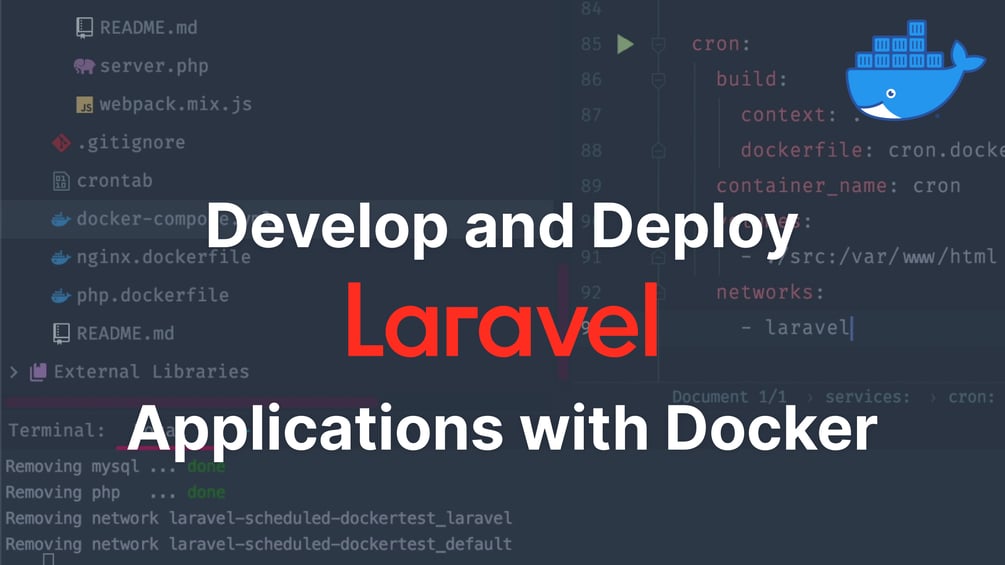 aschmelyun's tweet card. Follow along as I show you how to develop, test, and deploy a fully-featured Laravel application with Docker and Docker Compose. This course currently includes:20 videos containing approximately 4 ...
