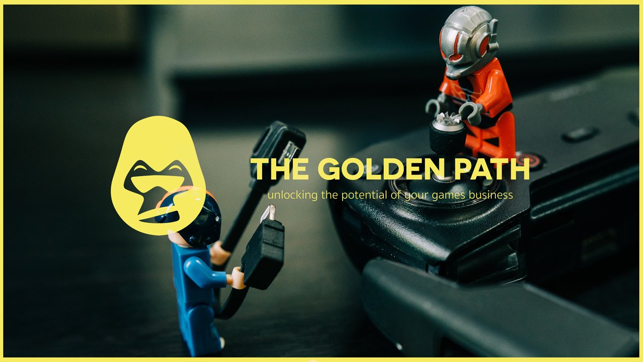 JustAddDesign's tweet card. Running your games business is an MMO - a Massive Multiplayer Occupation. Coordinating your team across various divisions and grinding together.