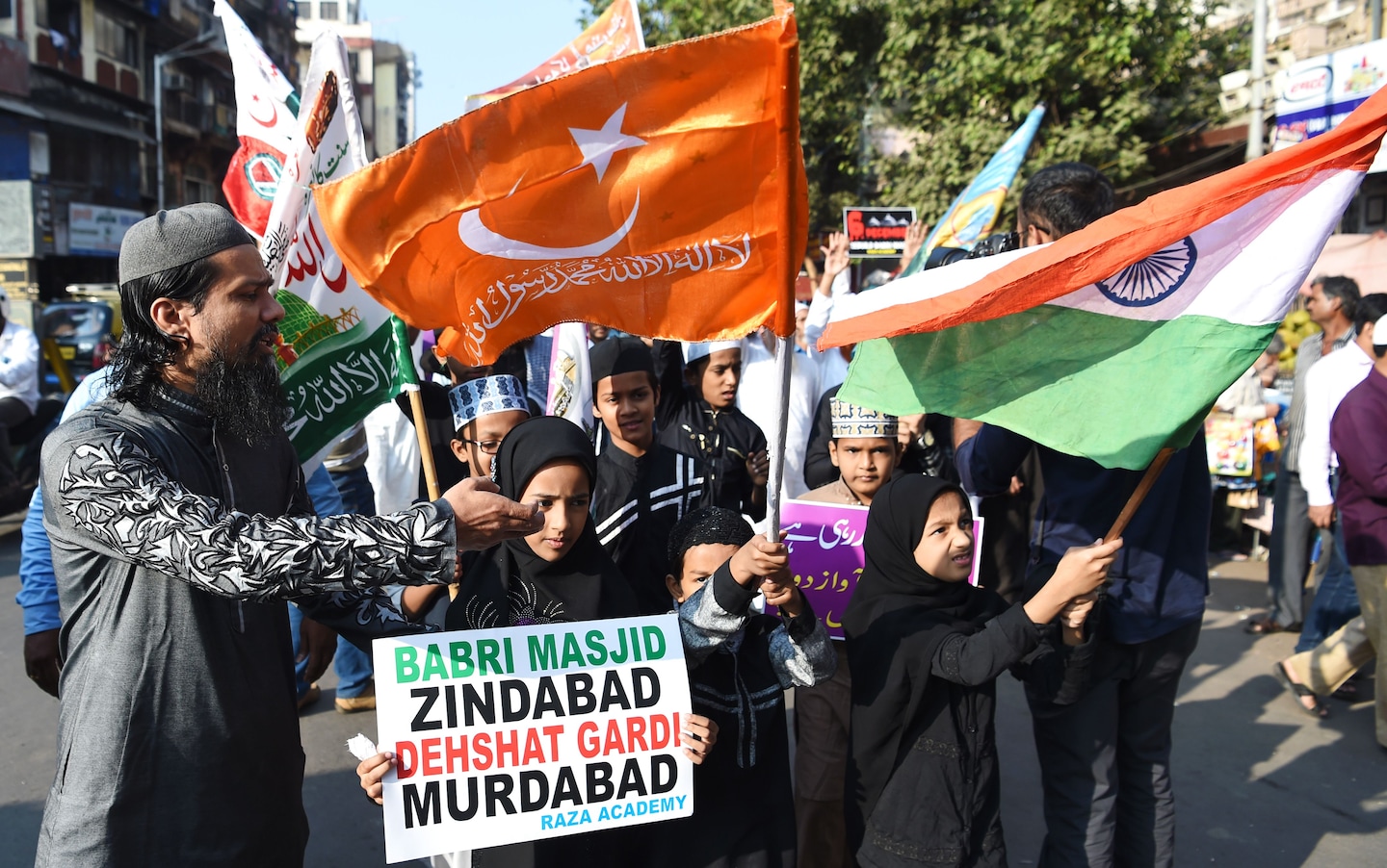 MaheshNBhatt's tweet card. As Indian Muslims mark the 26th anniversary of the destruction of the Babri Mosque, their worst fears are coming true.