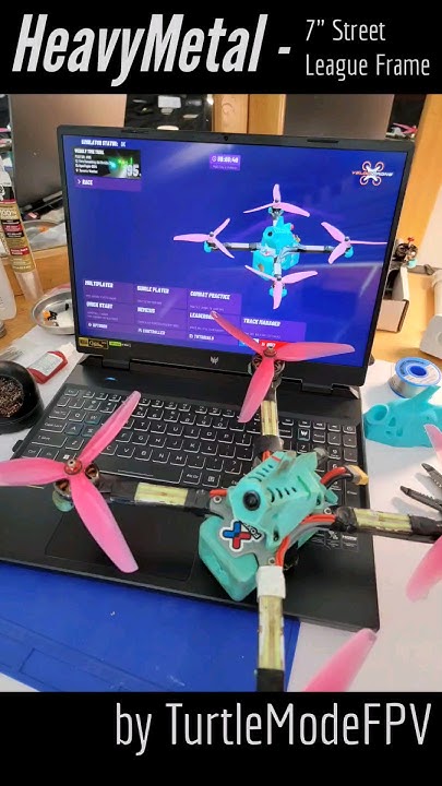 TurtleModeFPV's tweet card. HeavyMetal- Street League Frame by TurtleModeFPV LIVE on VelociDron...