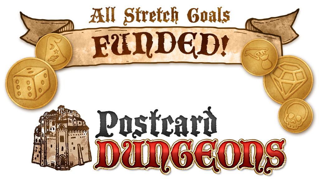 ModestGames's tweet card. A tiny game of small adventures. Own the most portable dungeon crawl ever made.