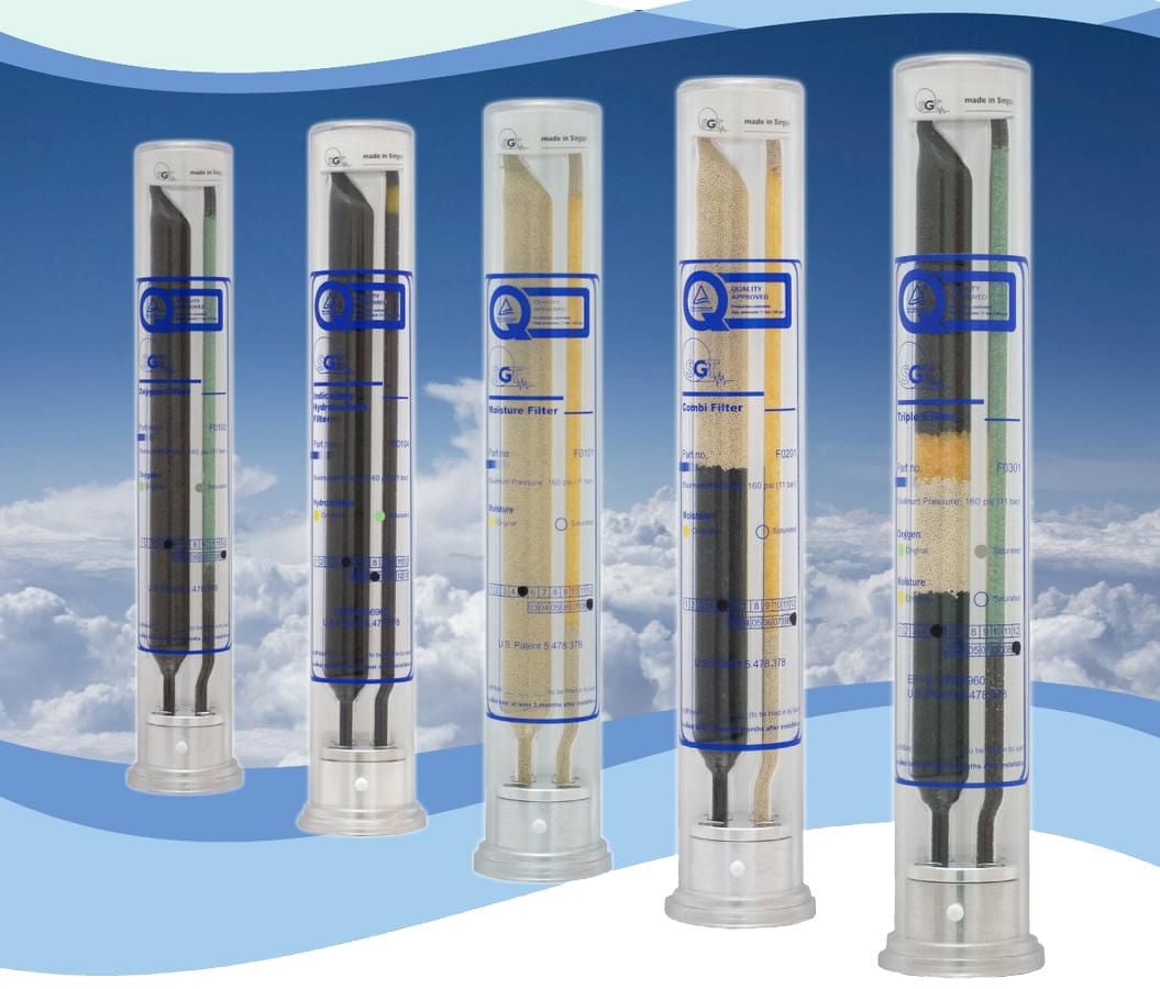 ChromDirect's tweet card. The important of replacing gas filters annually instead of waiting for the indicators to change colour.