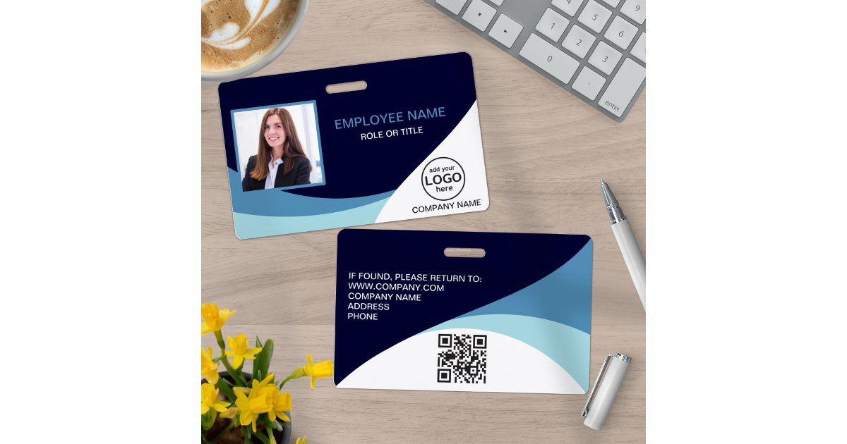LilyPatyIdeas's tweet card. The "Custom Photo Corporate Employee QR Code Badge" is a modern and efficient identification tool designed by CaMiDesigns. This badge seamlessly integrates a professional photo of the employee with a...