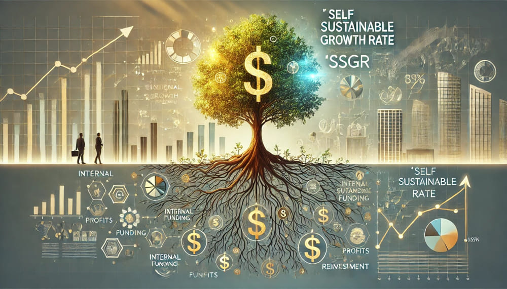 drvijaymalik's tweet card. Simple steps to know the self sustainable growth rate (SSGR) that a company can achieve using only its business profits without additional debt or equity.