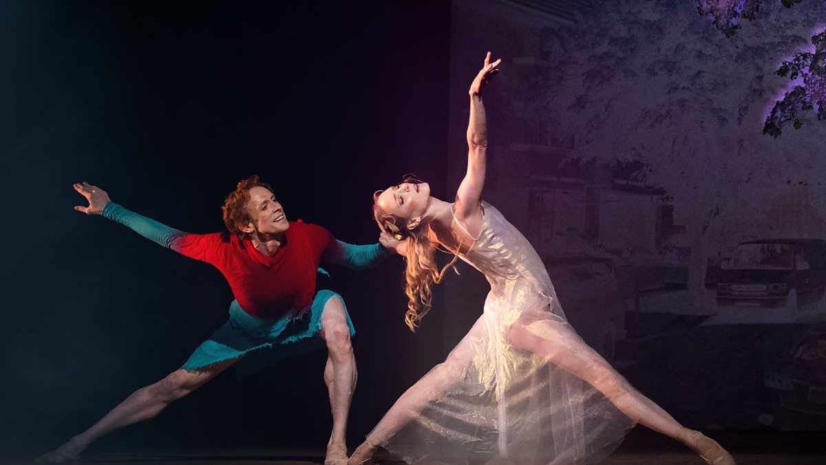 Thomas_ades's tweet card. Wayne McGregor’s ballet The Dante Project from the Royal Opera House.