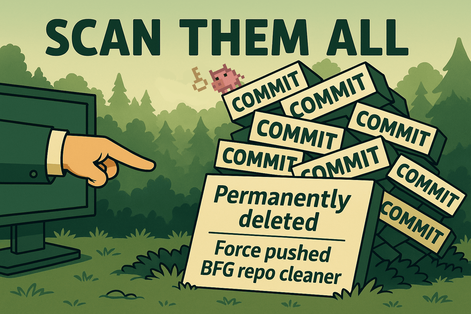 reverseame's tweet card. GitHub Archive logs every public commit, even the ones developers try to delete. Force pushes often cover up mistakes like leaked credentials by rewriting Git history. GitHub keeps these dangling...